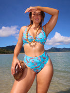 RIPPLING REEF TWIST TOP